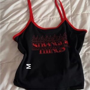 Stranger things tank top